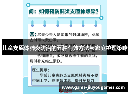 儿童支原体肺炎防治的五种有效方法与家庭护理策略