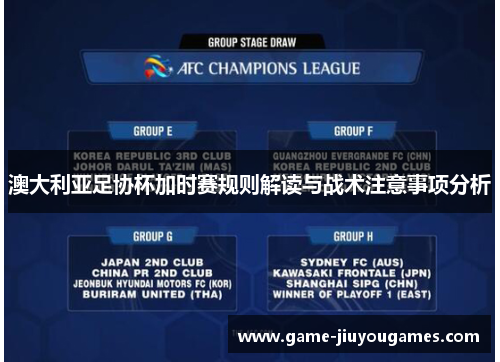 澳大利亚足协杯加时赛规则解读与战术注意事项分析